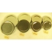 Gold Metal Twist Lid 43mm